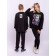 Sweatshirt for a boy, height 134 cm, black color