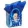 Gift package with packaging paper with silence, 22x22x12 cm, cold heart