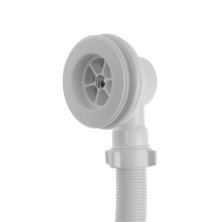 Siphon for the ORIO A-6008 bath, 1 1/2 x 40 mm, plastic. lattice d = 70 mm, with a pipe 40x40 mm-3