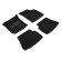 Pile rug for Hyundai Getz, 2002-2011, black