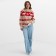 New Year. Knitted jumper KAFTAN Scandinavia size 56, red