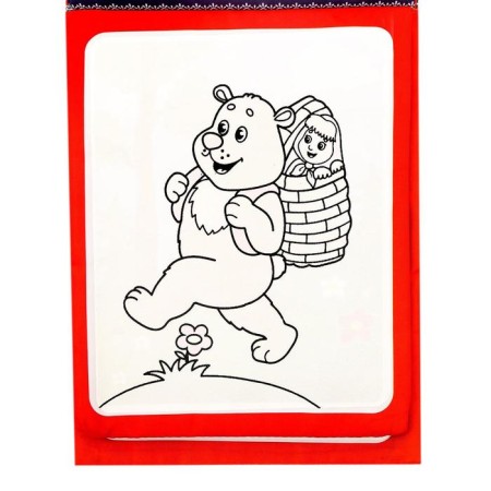 A reusable book for drawing water "Visiting a fairy tale" with a water marker-5