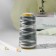 Multicolor threads 40/2, 3000 yard, black and white color