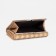 Women's wallet on magnets, beige color