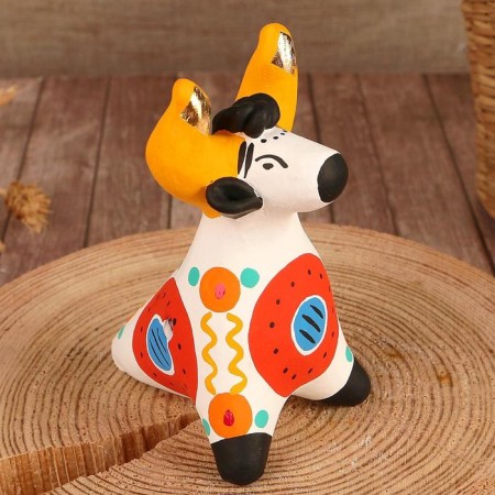 Dymkovo toy "Walking Horse", mix-13