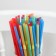 Disposable tubes for drinks of the share, 21 cm, d = 5 mm, 100 pcs, with corrugation, mix color