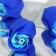 Soap roses, three -color, set of 6 pcs.