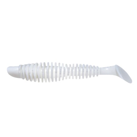 Vibro -hebly Yaman Pro Arris Shad, p.14 cm, color #01 - White, UP. 4 pcs.