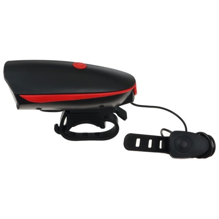 Bicycle front lamp with a signal 300 Lumens, USB, 1200MAH, Red color-1