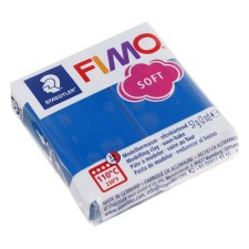 Plastic - polymer clay, 57g, Soft, blue