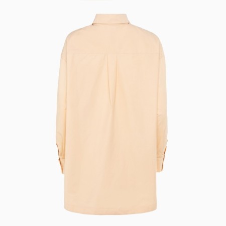 Women's suit (shirt, shorts) minku: overSize color beige, size 46-6