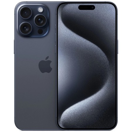 Smartphone Apple A3108 iPhone 15 Pro Max 256GB Blue Titan Monoblock 3G 4G 2SIM 6.7 "1290x2796 iOS 17 4