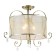 SIMONE 3X40W E14 Bronze 62,8x62.8x50.7cm chandelier