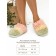 Lamb slippers, size 38-39, green color