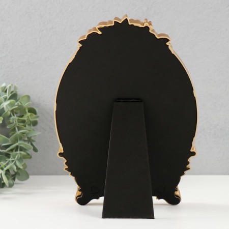 Photo frame plastic 13x18 cm "Tenderness of roses" gold 16.5x24 cm-3