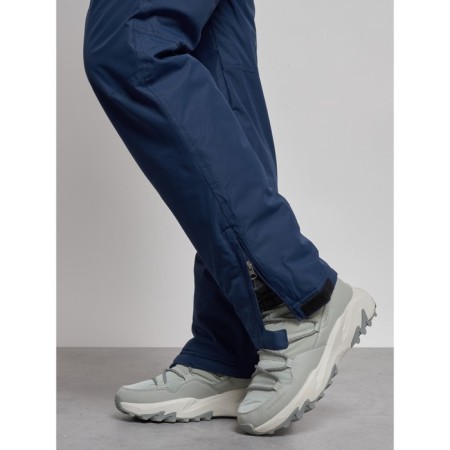 Semi-combinezone ski insulated female winter, size 50, dark blue color-12