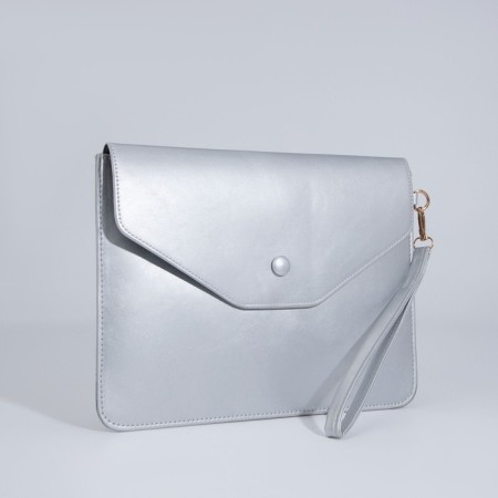 Bag-clate on the magnet, strap on the wrist, silver color-4