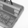 Basket consumer plastic 20 liters, gray color
