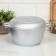 Cauldron, 3 l, scrap cover, alloy handles, silver color