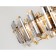 Crystal suspension chandelier ambrella like, Traditional, TR5304, E14, Color Gold