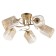 Lina chandelier 5x60W E27 gold 56x56x26 SVK
