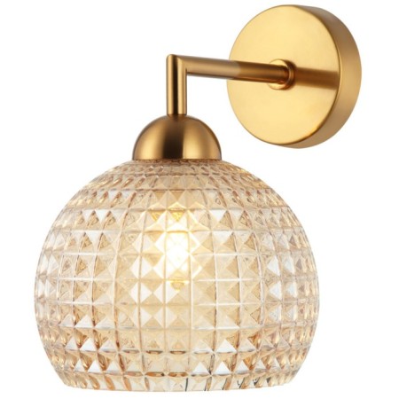 Wall lamp Frency 1xe27 40W, size 19x24.5x26.5 cm, bronze color