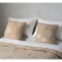 Cover with pillowcases "Tara", size 230x250 cm, beige color