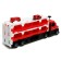 Parking 2 in 1, transforms into a vehicle, light and sound effects, red color