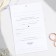 Wedding invitation: with the Eternity envelope, 10 x 15 cm