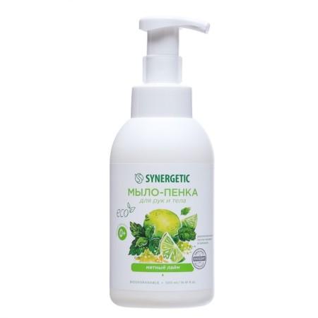 Synergetic soap-toy mint lime, 500 ml