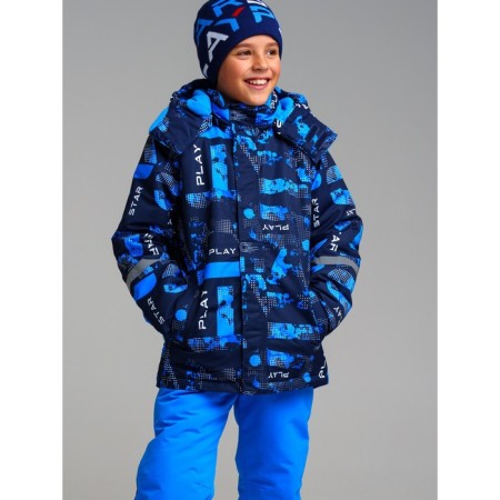 Winter kit for the boy PlayTode: jacket and trousers, height 140 cm-3