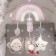 Suspension - rattle "Owl", squeak, rustling, on a crib, stroller, crumb I