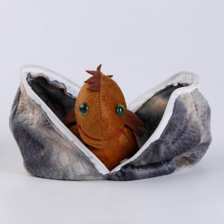 Soft toy "Dragon in the egg", 12 cm, color mix-1