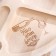 Table - a tray with a menage and folding legs "This is our evening" d = 30x2 cm, birch