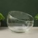 VAZA "Anabel" Ball with a slanting rez D-19x14.5 cm, V = 1.5 l, Mix Transparent