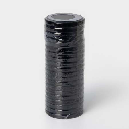 A set of conservation covers “Night”, TO-66 mm, metal, 20 pcs, black color black-3