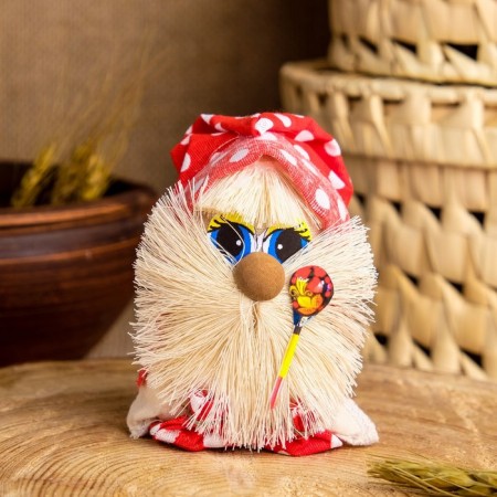 The amulet "Brouse with a spoon", 12 cm, mix