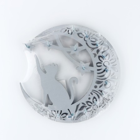 Organs Wall Organizer for Jewelry "Kitty on the Moon"-6