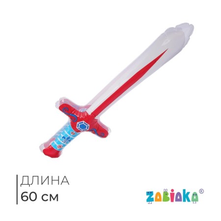 I Infective toy "Sword with a pattern", 60 cm, color mix