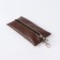 Key of zipper, length 17 cm, metal ring, color light brown