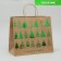 Package gift craft Forest, 32 x 28 x 15 cm, New Year