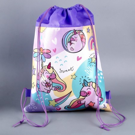 Children's set "Unicorn" (Panama+ backpack), rn. 52-54 cm-2