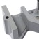 Corner tundra clamp, metal, one clamp, 2k handle, 60 mm
