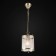 Suspended lamp Citilux "Versailles" CL408113, 19X19X40 cm, 1x75W, E27, brown color