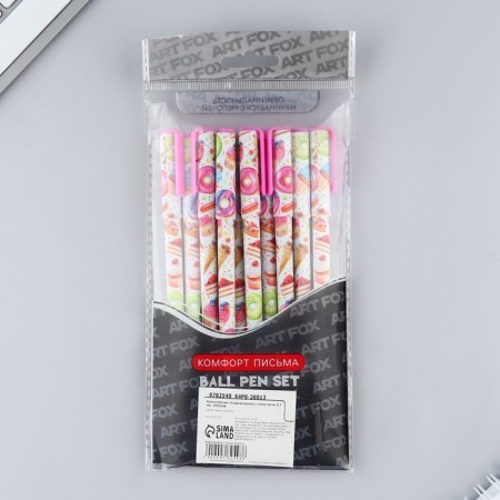 Blue paste ball, 0.7 mm "Sweet Life" Plastic-7