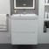 Tumbling under the Uperwood Tanos sink, suspended, 50 cm, white