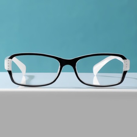 Finished glasses east 1320, white color, +2.5-2