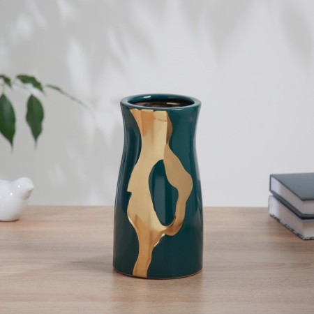 VAZ Coramics Table "Annar" 18x9.5 cm, green