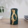 VAZ Coramics Table "Annar" 18x9.5 cm, green