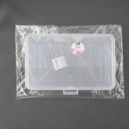 Littleness storage container, 17.5 × 10.9 × 7.9 cm, transparent color-2